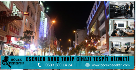 Esenler Böcek Arama Hizmeti