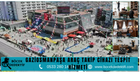 Gaziosmanpaşa Böcek Arama Hizmeti