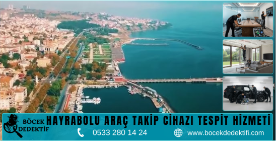 Hayrabolu Böcek Arama Hizmeti